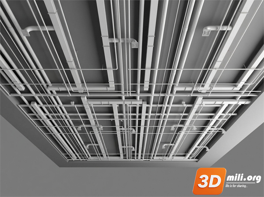 Ceiling Decoration Skp Files